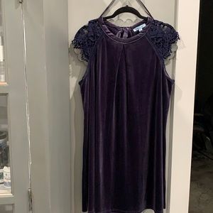 Blue velvet dresse